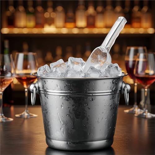 Plastic ice scoop for freezer