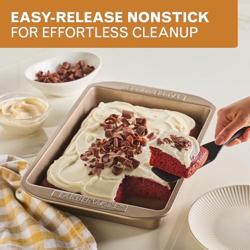 Nonstick Rectangular Cake Pan (Mocha)