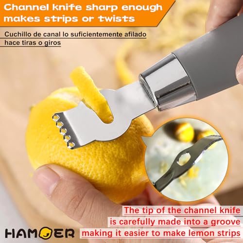 Lemon Lime Citrus Zester Channel knife 2