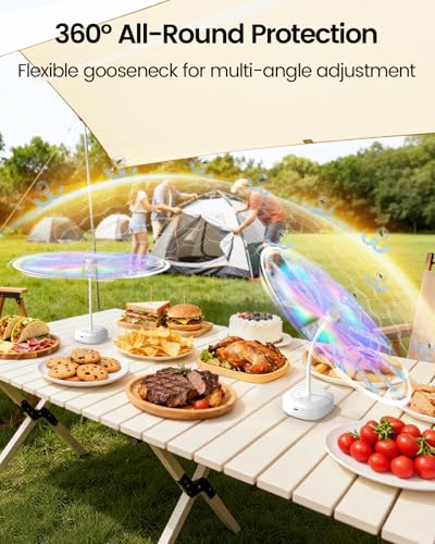 Fly Fans for Tables (White)