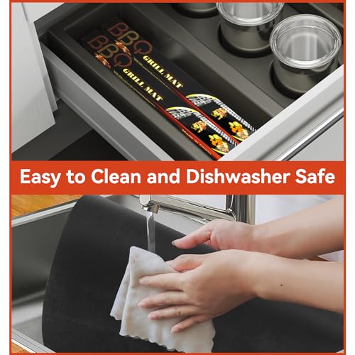 Oven Liner for Bottom of Oven (Black / 1 Roll - 16"x75")