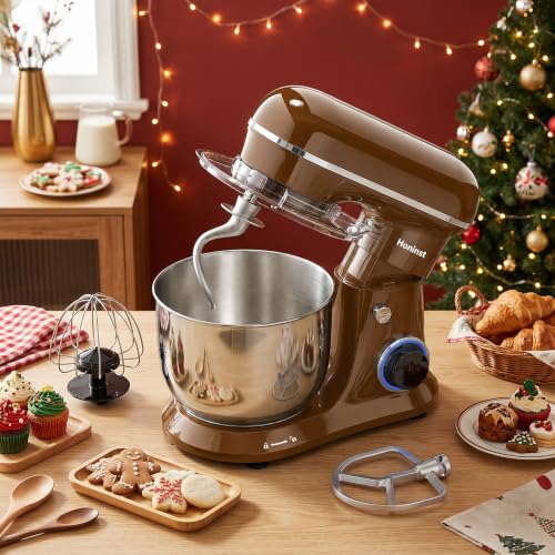 4QT Electric Stand Mixer (Brown)