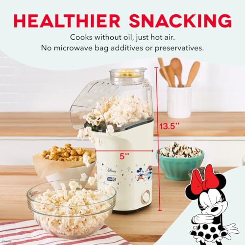 Disney Dash Mickey & Minnie Fresh Pop Popcorn Maker (Mickey & Minnie / 16 cups)