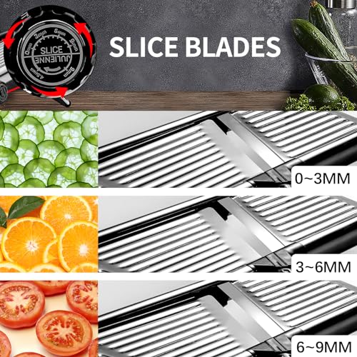 Mandoline Slicer for Kitchen (Silver)