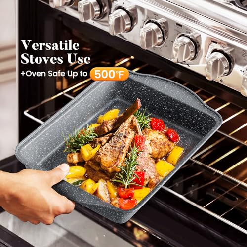 Granite Pots and Pans Set Non Stick