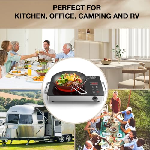 Portable Electric Cooktop 110V