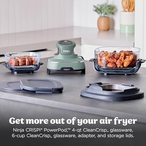 Crispi Glass Air Fryer (Sage)
