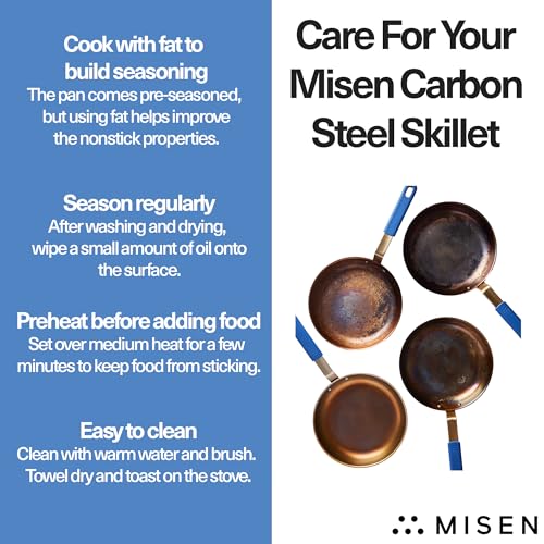 10 Inch Pre Seasoned Carbon Steel Fry Pan