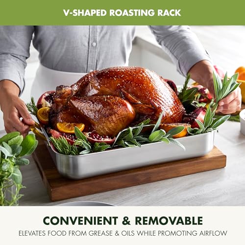 Reserve 16" x 13" Tri (16" x 13" Roasting Pan / Stainless Steel)
