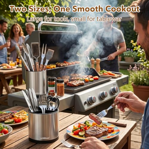 Kitchen Utensil Holder for Countertop (Large & Small)