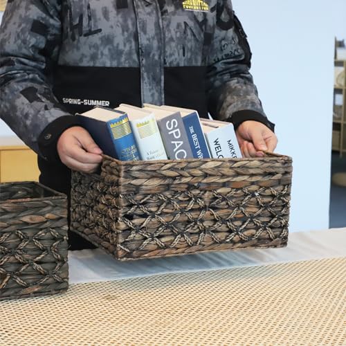 Rectangular Woven Storage Basket (Small)