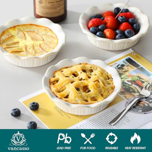Mini Pie Pans Set of 6 (White)