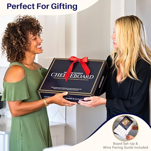 Extra Large Charcuterie Boards Gift Set (Cheese Board Marble)