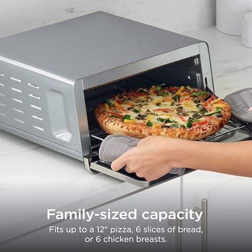 Flip Toaster Oven & Air Fryer (8-in-1 Flip Oven Stainless)