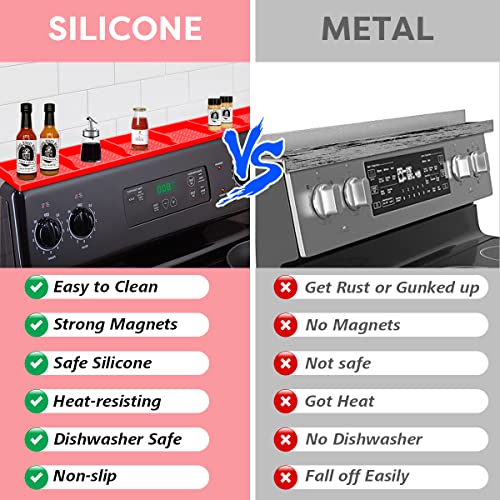 Stove Top for Shelf Silicone (Red)
