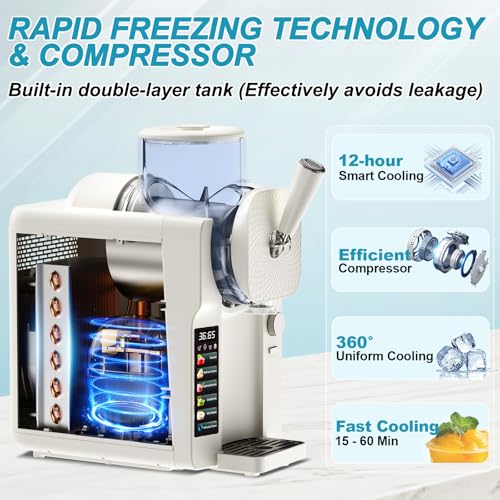 Ice Cream Maker (White / 70 oz)