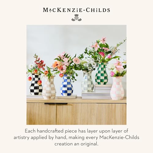 Enamel Tall Vase (Rosy Check)