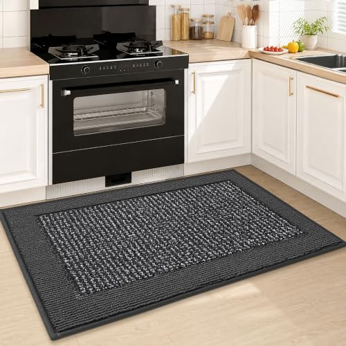 Kitchen Rug 24"x36" (Charcoal / 24" X 36" (Rectangular))