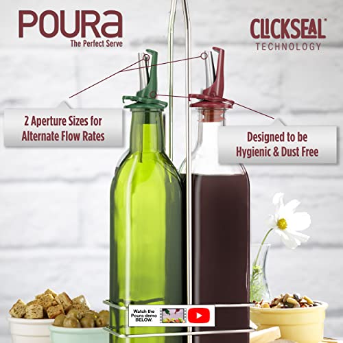 Airtight Oil and Vinegar Dispenser Spouts