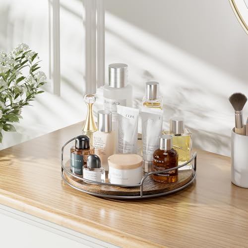 2 Pack 9'' 10'' Lazy Susan Turntable Organizer for Table Top Cabinet (9in+10in 2 Pack)