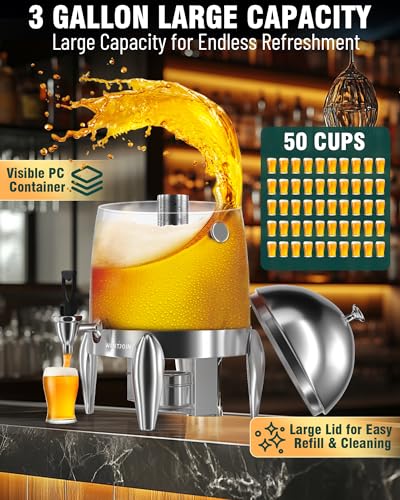Beverage Dispenser With Stand