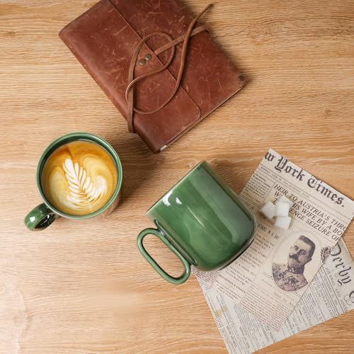 Ceramic Coffee Mug Set (Green)