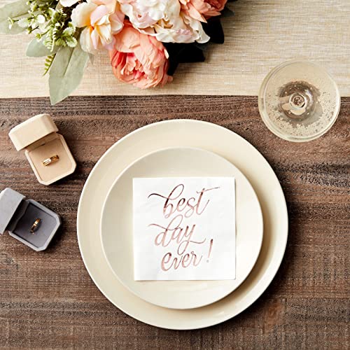 50 Pack Best Day Ever Napkins (50 Pack)