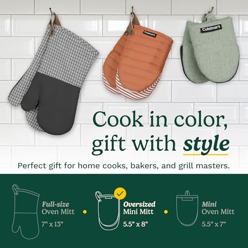 Cuisinart Mini Oven Mitts (Black)