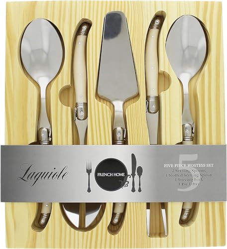 Laguiole 5 Piece Hostess Set (Faux Ivory)