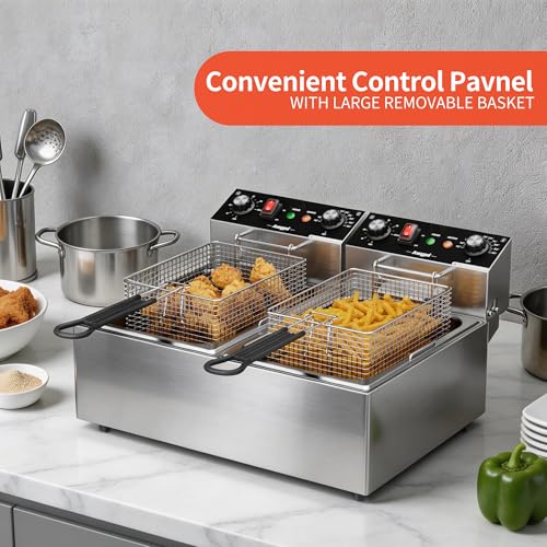 Commercial Electric Deep Fryer (20L)