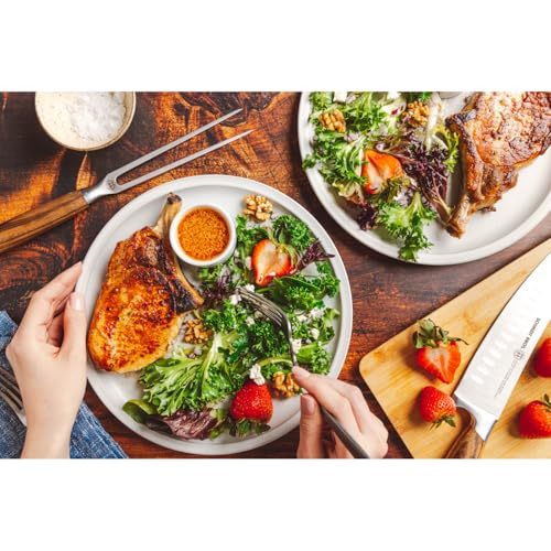 Zebra Wood 6 Piece BBQ Knife Set (Zebra Wood)