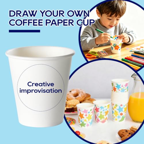 480 Pack 5 oz Disposable Paper Coffee Cups (5oz-480)