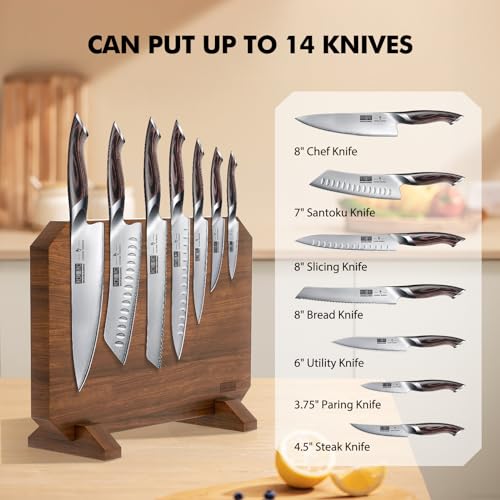 Magnetic Knife Block (14*10*4.7 inch)