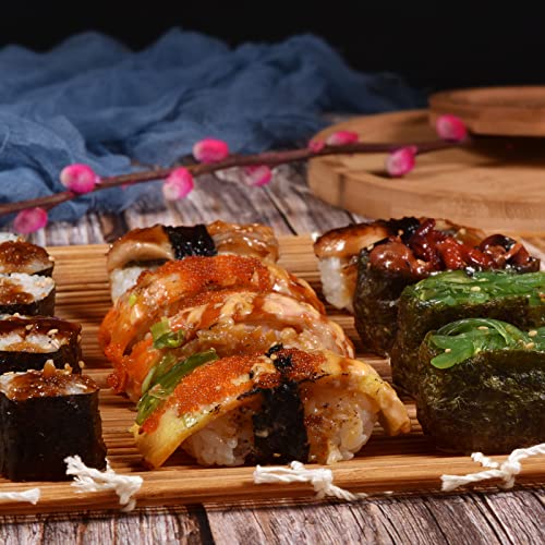 9.5"x9.5"Bamboo Sushi Rolling Mat