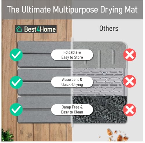 Stone Drying Mat for Kitchen Counter