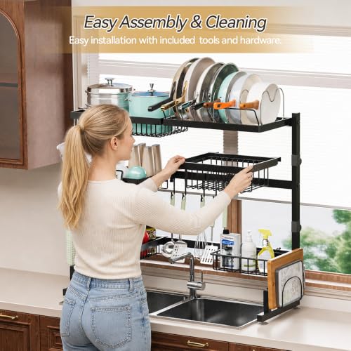 Over Sink Dish Drying Rack