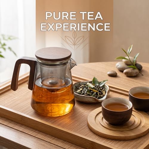 Magnetic Glass Teapot with Infuser (Round 750)
