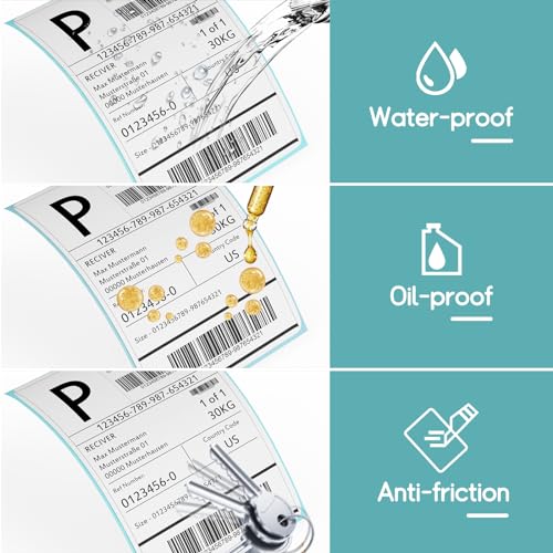 4'6' Thermal Shipping Labels