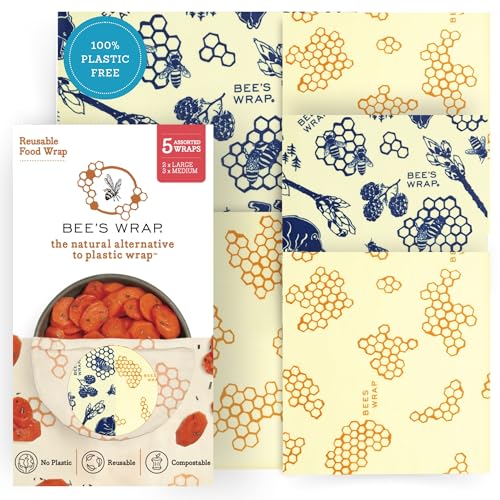 Beeswax Food Wraps (5 Count)