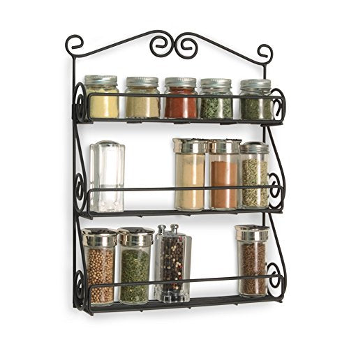 Diversified Scroll Wall (Black / 3-Tier / Scroll)