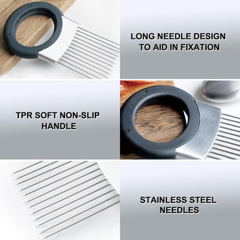 Stainless Steel Onion Slice Holder (B-2 PCS)