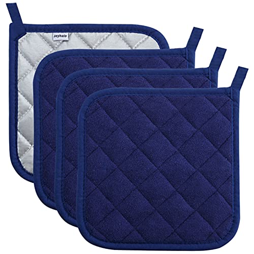 4 Pack Pot Holders for Kitchen Clearance (4 Count)