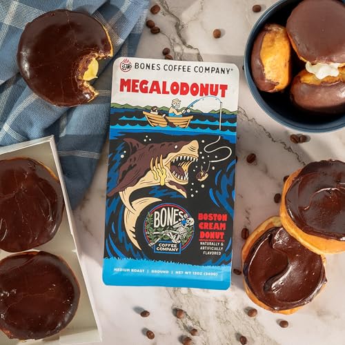 Megalodonut Boston Cream Donut Flavored Coffee