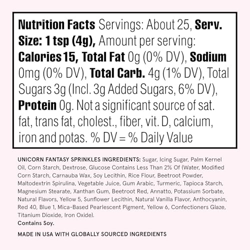 Unicorn Fantasy Pink Purple & White Sprinkles 1 Pack (1 Pack / Unicorn Fantasy)
