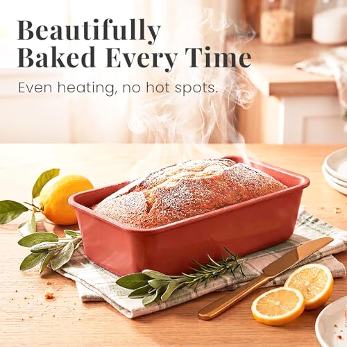 8 Piece Stackable Bakeware Set (Cabernet)