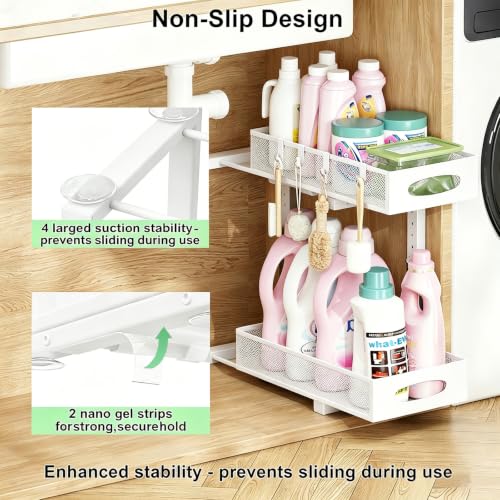 Under Sink Organizer (White)