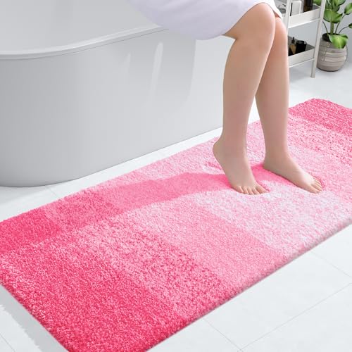 Bathroom Runner Rug 54x24 (54" X 24" / Pink)