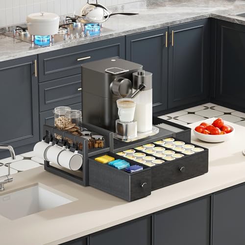 Coffee Pod Drawers (Black)