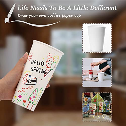 1000 Pack Paper Cups 8 oz (8oz-1000Pack)