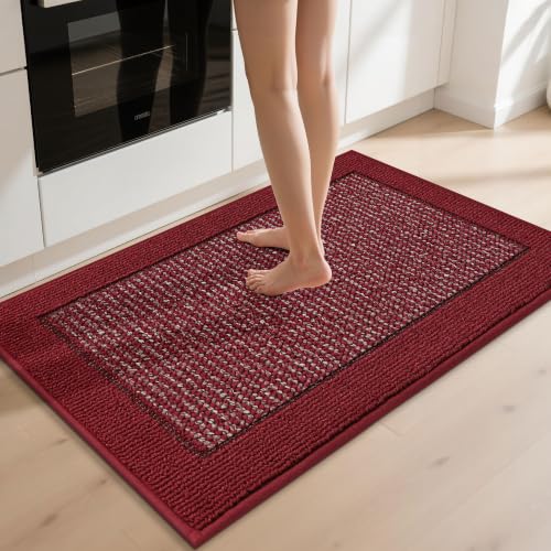 Kitchen Rugs 32"x48" (Red / 32" X 48" (Rectangular))
